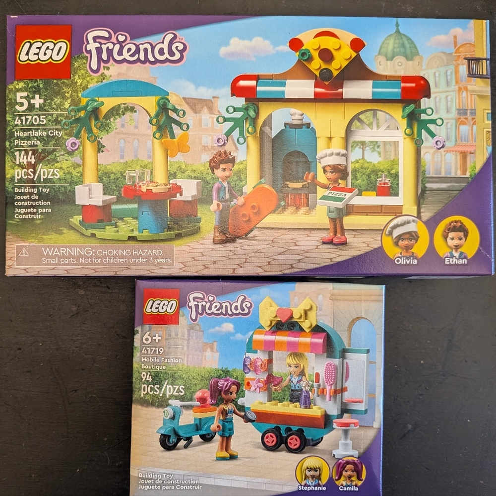 Lego Friends - Heartlake City Pizzeria & Mobile Fashion Boutique